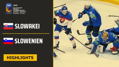 WM der Männer: Slowakei vs. Slowenien – Highlights