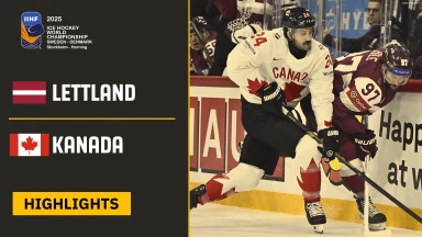 WM der Männer: Lettland vs. Kanada - Gruppe A - Highlights