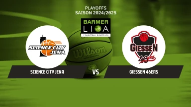 ProA Playoffs: Science City Jena vs. GIESSEN 46ers - Halbfinale - Spiel 3