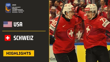 WM der Männer: Schweiz vs. USA - Gruppe B - Highlights