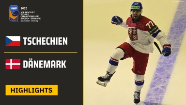 WM der Männer: Tschechien vs. Dänemark - Gruppe B - Highlights