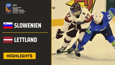 WM der Männer: Slowenien vs. Lettland - Gruppe A - Highlights