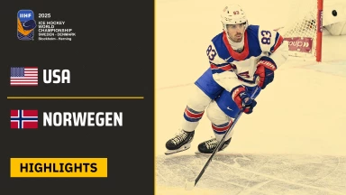 WM der Männer: USA vs. Norwegen – Highlights