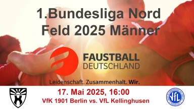 1.BL Feld 2025 VfK Berlin vs. VfL Kellinghusen