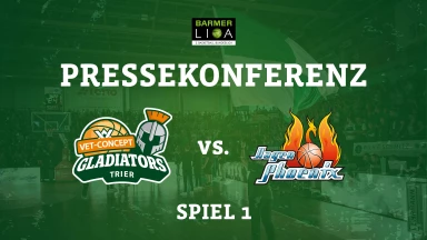 Pressekonferenz Spiel 1