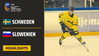 WM der Männer: Schweden vs. Slowenien - Highlights