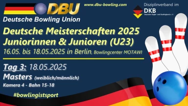 Masters Kamera 4 (Bahn 15-18)-Deutsche Meisterschaft Juniorinnen&Junioren2025