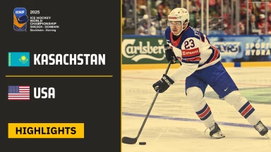 WM der Männer: Kasachstan vs. USA - Gruppe B - Highlights