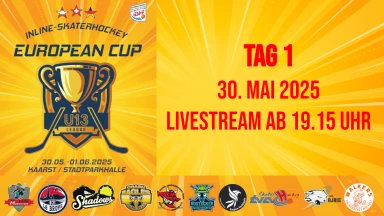 IISHF EUROPEAN CUP U13 Inline Skaterhockey - Tag 1