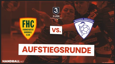 3. Liga Frauen: Aufstiegsrunde - Frankfurter Handballclub vs. Rostocker Handball Club