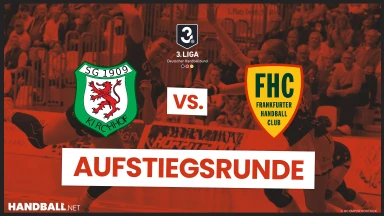 3. Liga Frauen: Aufstiegsrunde - SG 09 Kirchhof vs. Frankfurter Handballclub