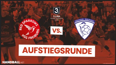 3. Liga Frauen: Aufstiegsrunde - HSG Freiburg vs. Rostocker Handball Club