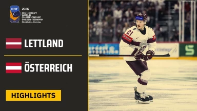 WM der Männer: Lettland vs. Österreich - Gruppe A - Highlights