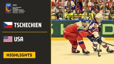 WM der Männer: Tschechien vs. USA - Gruppe B - Highlights