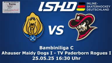 🎥 Ahauser Maidy Dogs I - TV Paderborn Rogues I - Bambiniliga C 🏒🔥