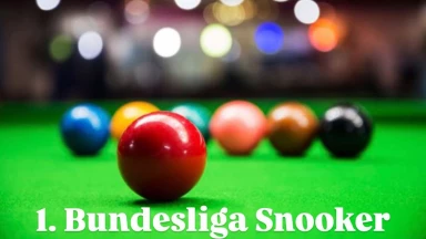 1. Bundesliga Snooker - Dresden v Hannover - Tisch 2