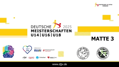 DEUTSCHE MEISTERSCHAFTEN 2025 | U14, U16, U18 | Fighting, Duo und BJJ - TATAMI 3
