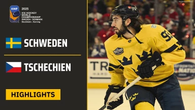 WM der Männer: Schweden vs. Tschechien – Highlights