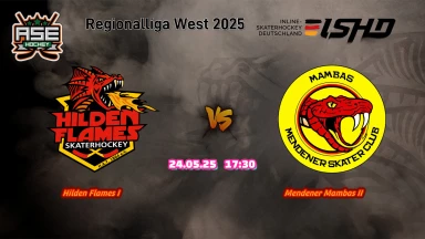 Hilden Flames I   vs  Mendener Mambas II