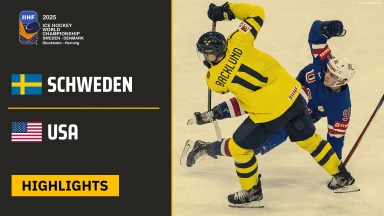 WM der Männer: Schweden vs. USA - Halbfinale 1 - Highlights