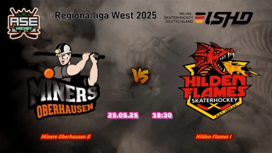 Miners Oberhausen II      vs.       Hilden Flames I