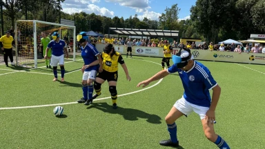 Der 3.  Spieltag der Blindenfußball-Bundesliga 2025 (Sonntag)