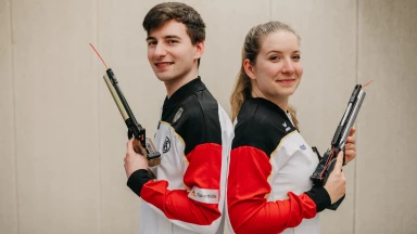Finale Luftpistole Mixed Team - Weltcup München