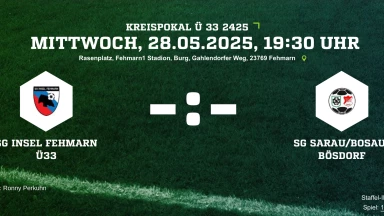 SG Insel Fehmarn Ü33 vs. SG Sarau/Bosau/Bösdorf