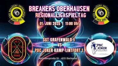 Regionalliga West Spieltag 12: SGT Grafenwald 1 vs. Joker Kamp-Lintfort 1