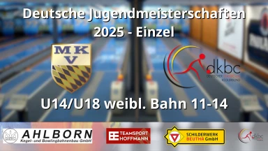 Classic Kegeln - Deutsche Jugendmeisterschaften 2025 - U14/U18 weibl. Bahn11-14