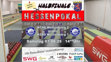 KC88 Wettenberg 2 - KC88 Wettenberg 1 | Hessenpokal Halbfinale
