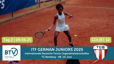 ITF German Juniors 2025 Bamberg (Court 10) - Int. Deutsche Jugendmeisterschaft