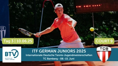 ITF German Juniors 2025 Bamberg (Court 9) - Int. Deutsche Jugendmeisterschaft