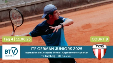 ITF German Juniors 2025 Bamberg (Court 9) - Int. Deutsche Jugendmeisterschaft