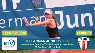 ITF German Juniors 2025 Bamberg (Court 9) - Int. Deutsche Jugendmeisterschaft
