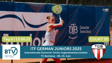 ITF German Juniors 2025 Bamberg (Court 10) - Int. Deutsche Jugendmeisterschaft