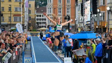 Fleur Jong (NED) mit Para-Weltrekord im Weitsprung bei Golden Roof Challenge