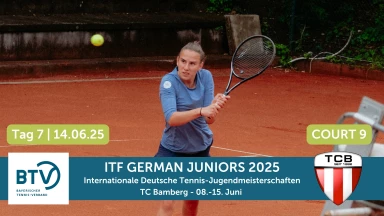 ITF German Juniors 2025 Bamberg (Court 9) - Int. Deutsche Jugendmeisterschaft