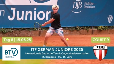 ITF German Juniors 2025 Bamberg (Court 9) - Int. Deutsche Jugendmeisterschaft