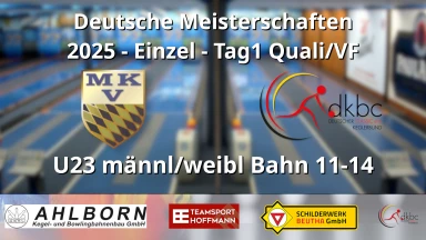 Classic Kegeln - Deutsche Meisterschaften 2025 - U23 weiblich/männlich Bahn11-14