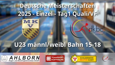 Classic Kegeln - Deutsche Meisterschaften 2025 - U23 weiblich/männlich Bahn15-18