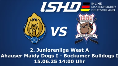 🎥 Ahauser Maidy Dogs I - Bockumer Bulldogs I - 2. Juniorenliga West A 🏒🔥