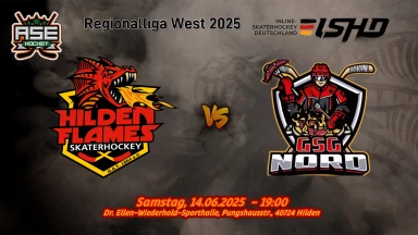 Hilden Flames I     vs.    GSG Nord I