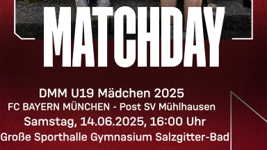 DMM25 - U19 Mädels - NT: FC BAYERN MÜNCHEN - Post SV Mühlhausen - Nebentisch