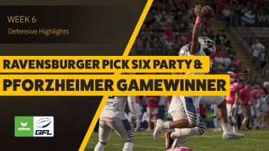 Ravensburger Pick Six Party & Pforzheimer Gamewinner! - Defensive Highlights der Week 6
