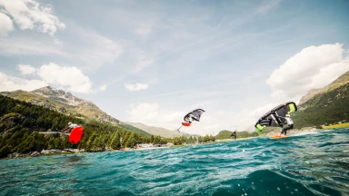 Freestyle und Racing Action beim Ensis EngadinWing 2025