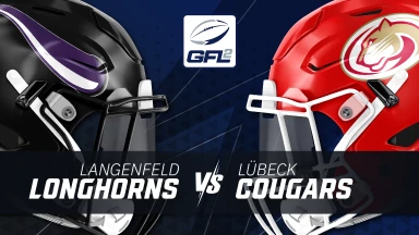 GFL2: Langenfeld Longhorns vs. Lübeck Cougars