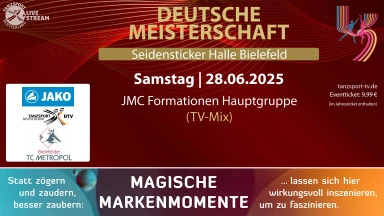 Deutsche Meisterschaft JMC Formationen Hauptgruppe am 28.06.2025