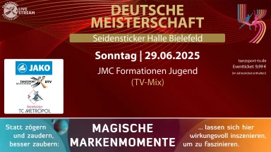 Deutsche Meisterschaft JMC Formationen Jugend am 29.06.2025