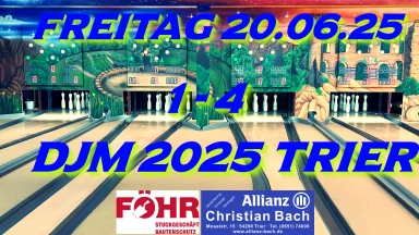 Deutsche Jugend Meisterschaften 2025 in Trier (1-4)